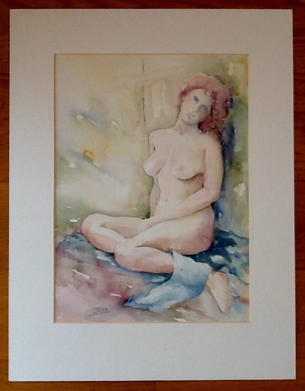 Irma van de Zande, aquarel, kopen? Bied vanaf 1!