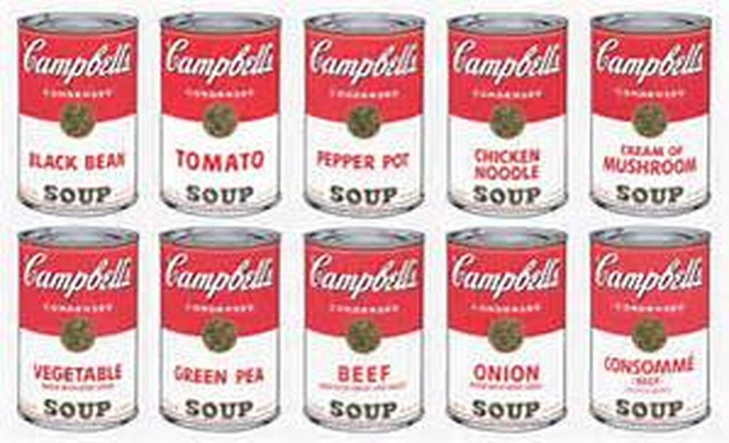 ANDY WARHOL CAMPBELL S SOUP  kopen? Bied vanaf 550!