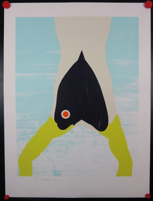 Han Schuil: Zeefdruk/Litho, Z.T. kopen? Bied vanaf 150!