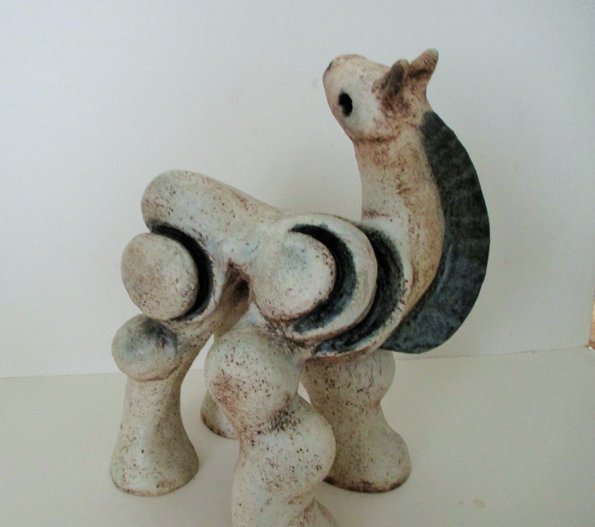 Cees Vermeer , Sculpuur , Mijn Paard , Keramiek . kopen? Bied vanaf 175!