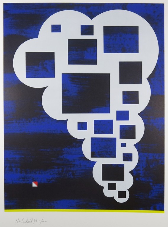 Han Schuil: Zeefdruk, Zonder titel kopen? Bied vanaf 1!