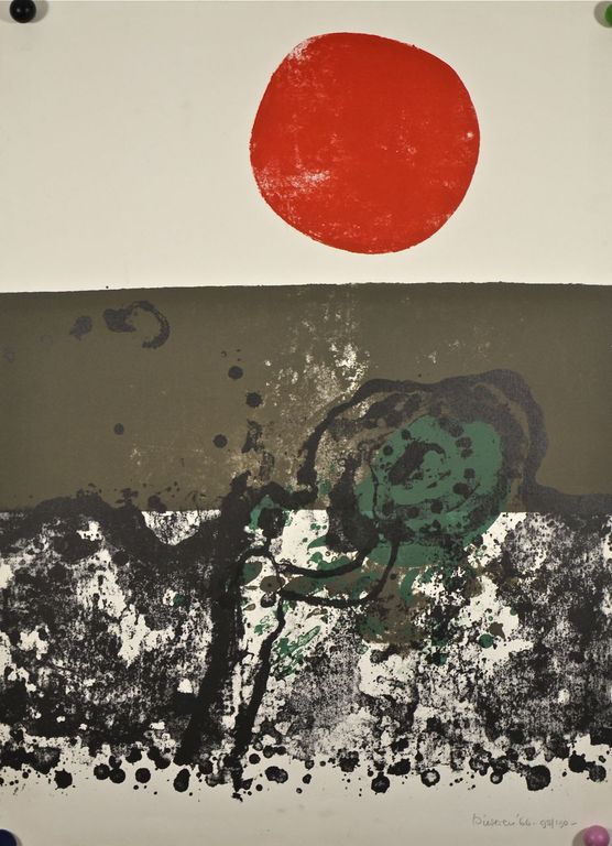 Jef Diederen: Litho. Onder de vlag kopen? Bied vanaf 70!