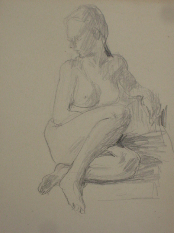 mooie naakttekening kopen? Bied vanaf 30!