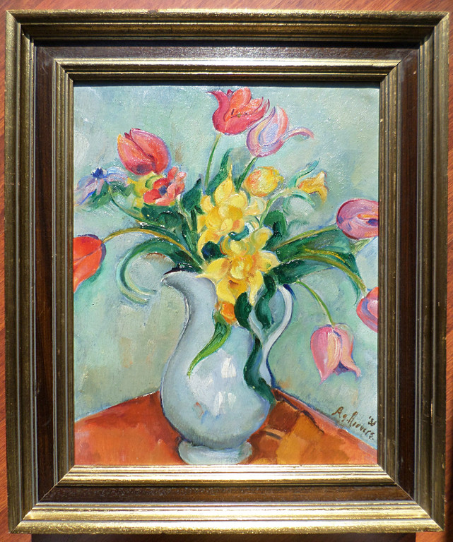 A. Roovers - Bloemstilleven, maroufle (mooi ingelijst) kopen? Bied vanaf 1!