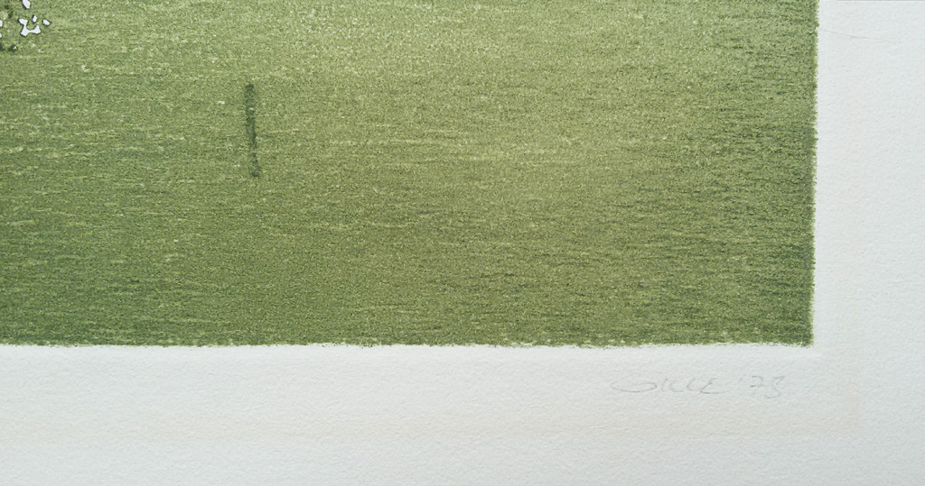 Elmar Gille - Rivierlandschap, aquatint ets kopen? Bied vanaf 55!