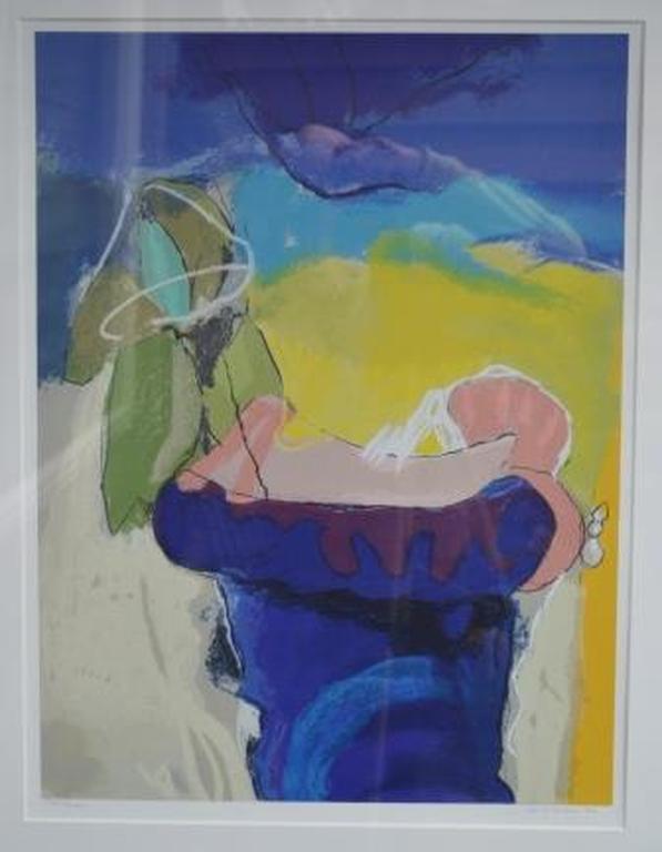 Henk van Vessem, twee (2) zeefdrukken 42 x 56 in Barth lijsten  kopen? Bied vanaf 50!
