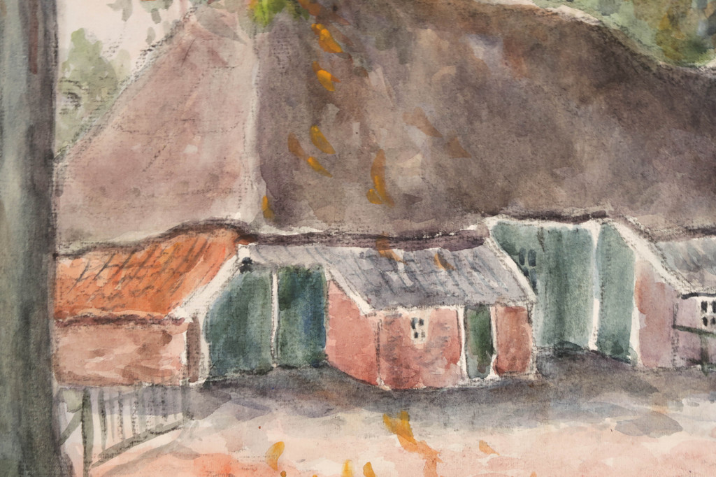 Willy Schreuder: Aquarel, Boerderij kopen? Bied vanaf 1!