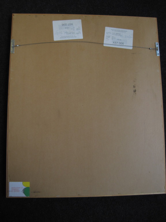 Boeiende handgekleurde Ets "Structuren in Steen" Bep.Oplage 1/12 gesigneerd  kopen? Bied vanaf 1!