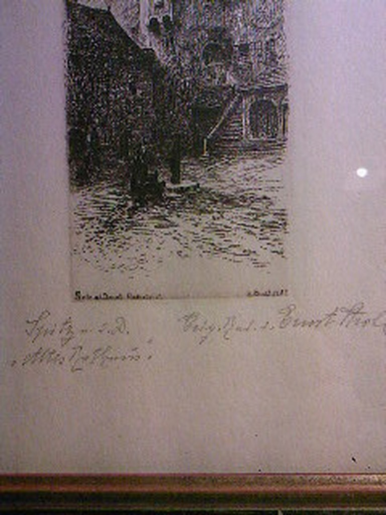 Ernst Strohl    Spitz a.d. Donau  -altes Rathaus - Litografie kopen? Bied vanaf 40!