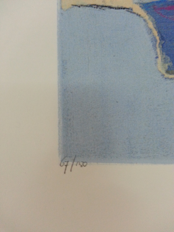 Ron van de Werf, zeefdruk op papier,  kopen? Bied vanaf 30!