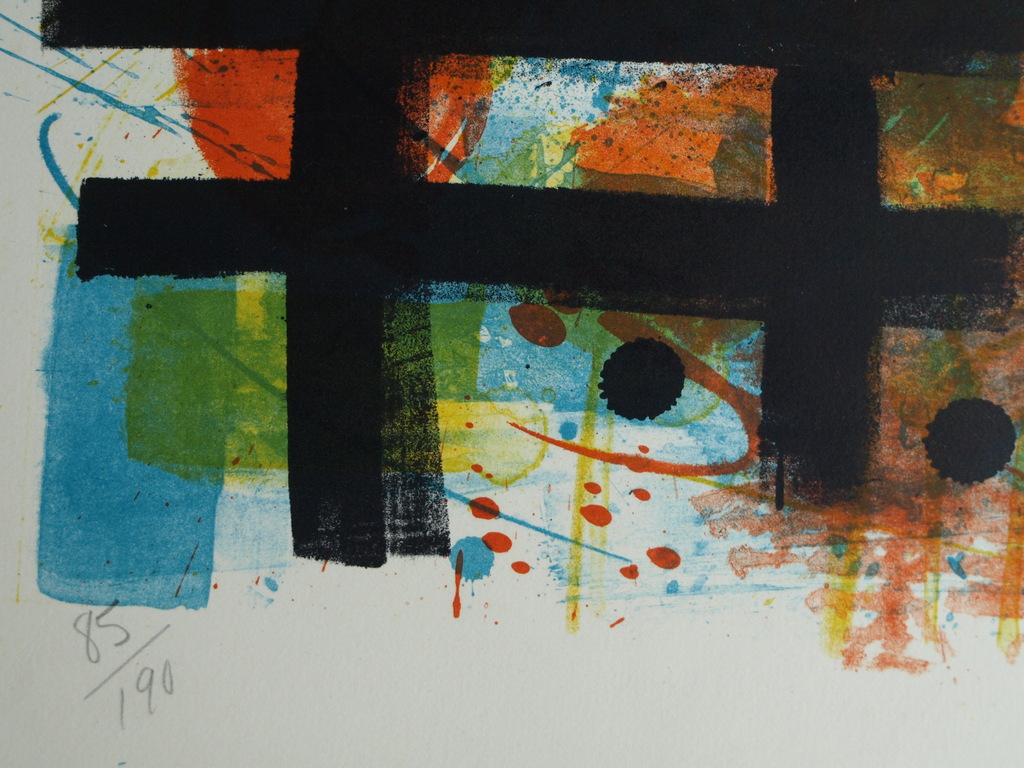 Sam Middleton : Litho – Zonder titel – Gesigneerd – 1965 – Prent 190 kopen? Bied vanaf 75!