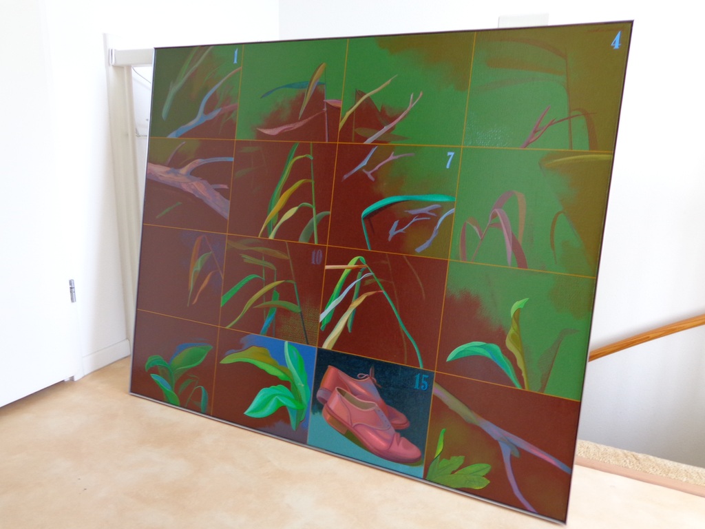 Sjaak de Wit, Acrylverf op doek, Gevonden tussen het riet kopen? Bied vanaf 150!