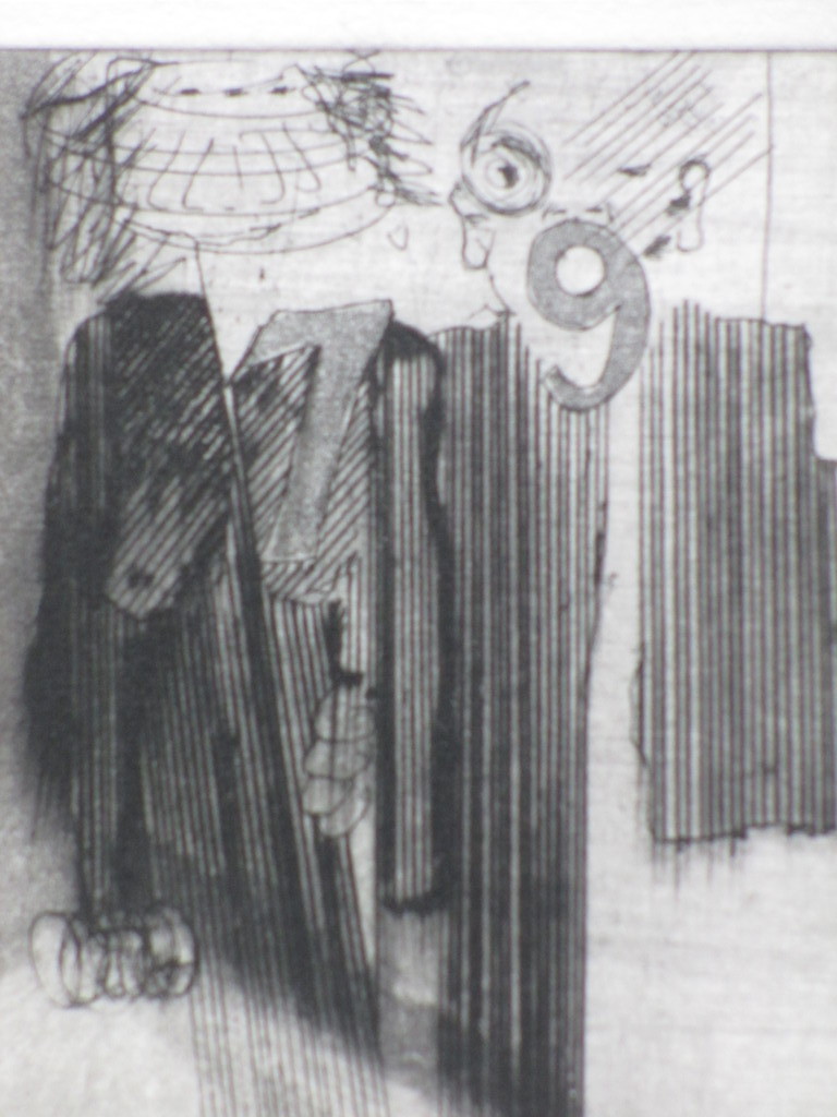 Coos Dieters, Abstracte wens, Ets kopen? Bied vanaf 1!