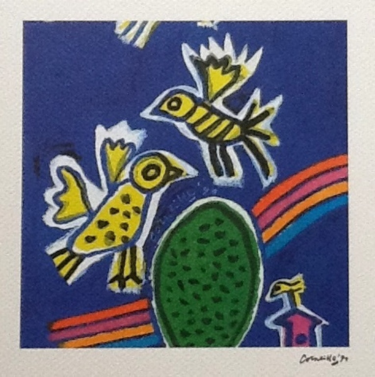 Corneille, zonder titel, kleuren litho kopen? Bied vanaf 1!