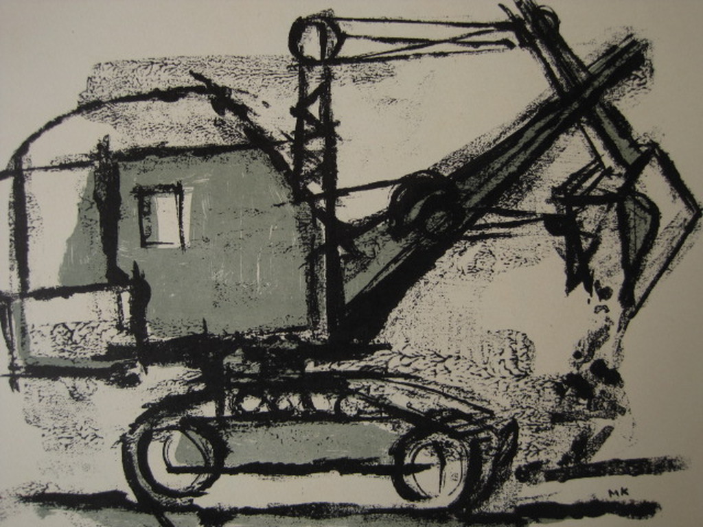 1959 verzamelmap "3 Litho's" van graficus/kunstschilder Mart Kempers 1924-1993 kopen? Bied vanaf 1!