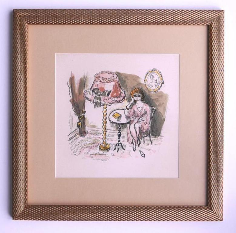 Kees van Dongen-Les Lépreuses-kleuren litho-3 stuks kopen? Bied vanaf 250!