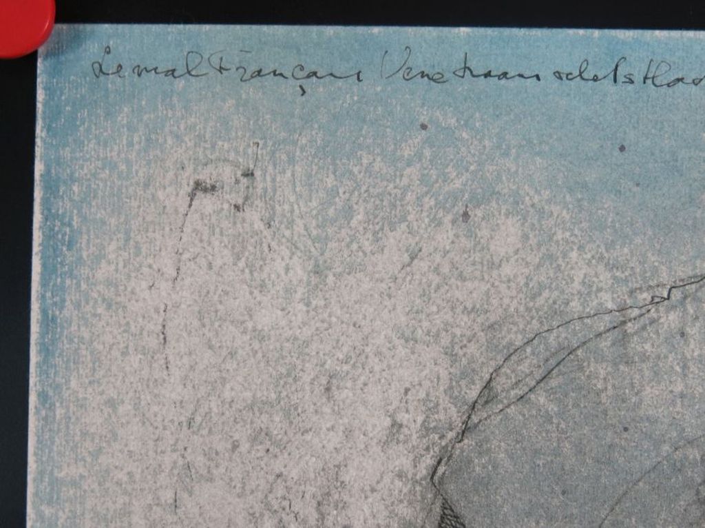 Dirkje Kuik: Potlood en Pasteltekening, Venetiaans schetsblad kopen? Bied vanaf 450!