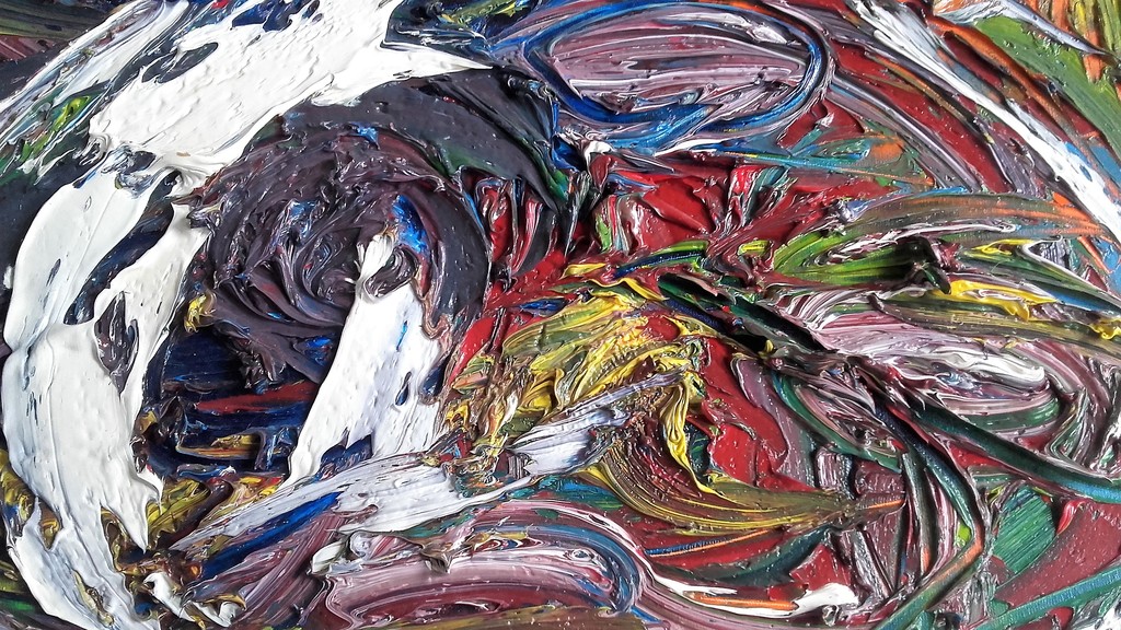 A. Vriens - Acrylverf op linnen - Gesigneerd en ingelijst kopen? Bied vanaf 1!