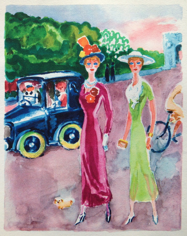 Kees van Dongen, Grafisch werk uit 1947 Incl. certificaat, La Nouvelle Gilberte kopen? Bied vanaf 1!