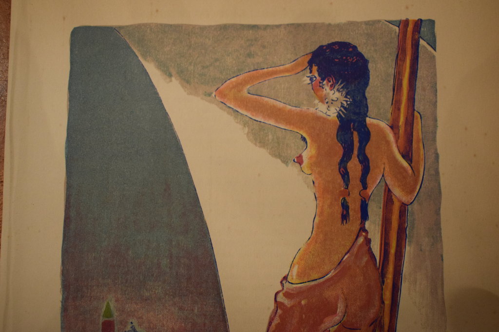 Kees van Dongen - Houtgravure - Rose-dans-le-calice chez le roi Derbas  kopen? Bied vanaf 35!