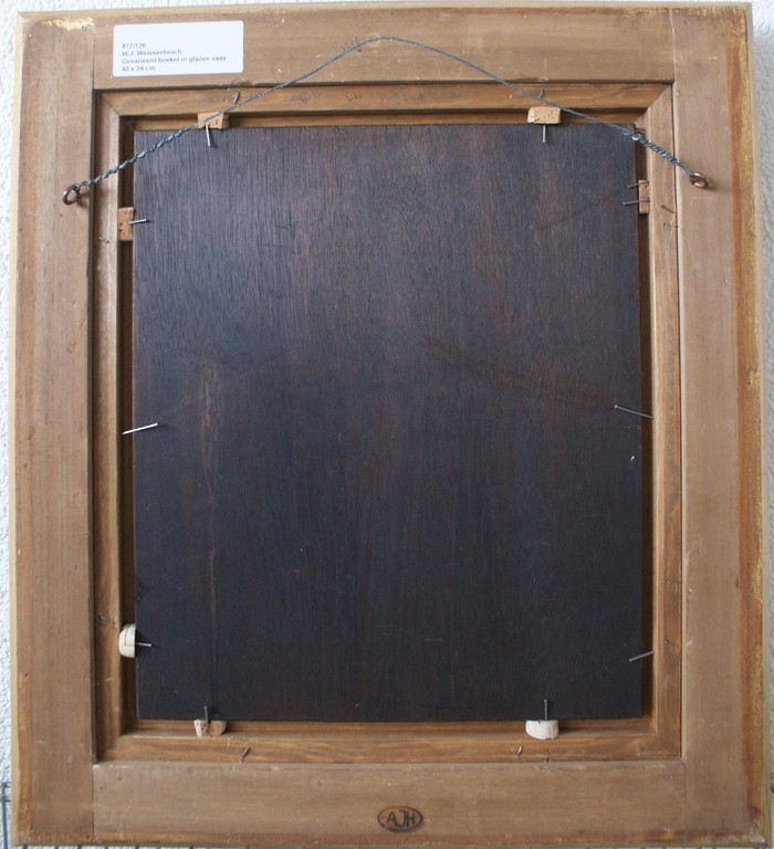 Willem Johannes Weissenbruch (1864-1941)  bloemen in vaas kopen? Bied vanaf 1500!