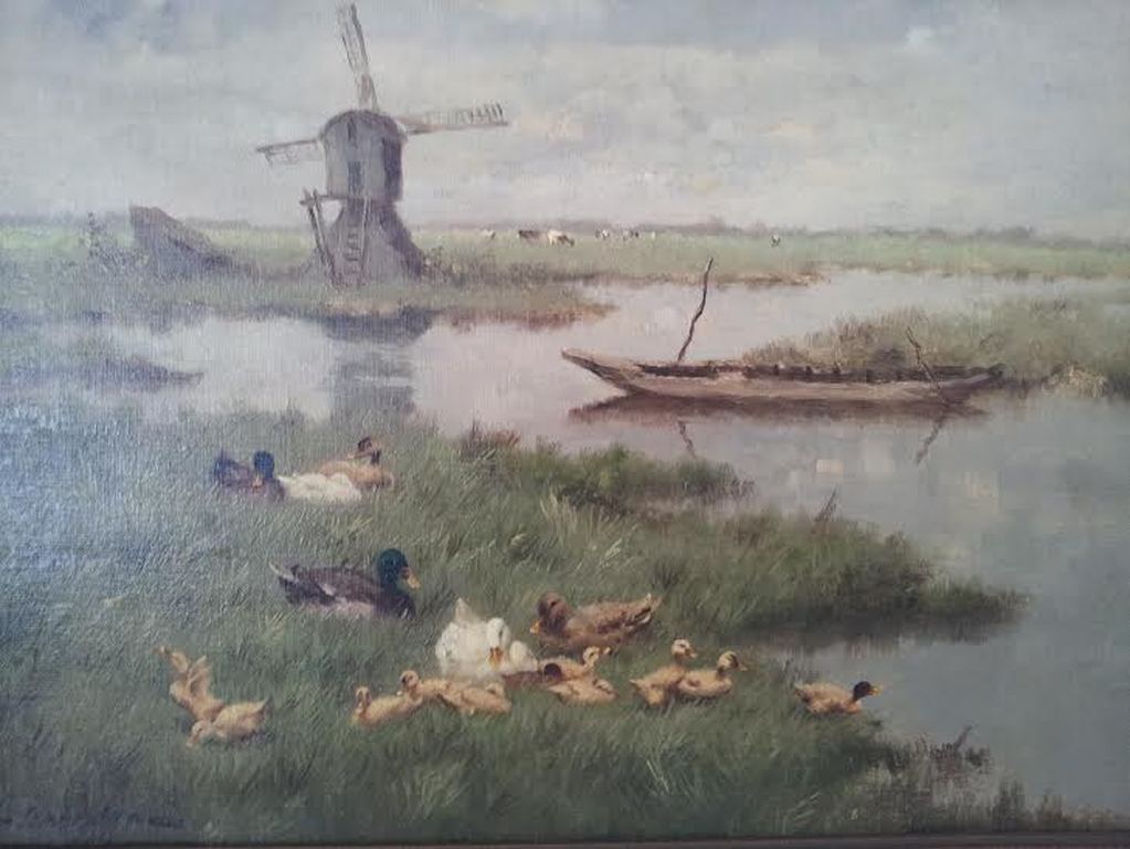 Eenden familie aan het water kopen? Bied vanaf 335!