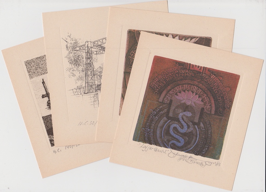 "Artists of the World": Vier etsen, diverse composities kopen? Bied vanaf 20!