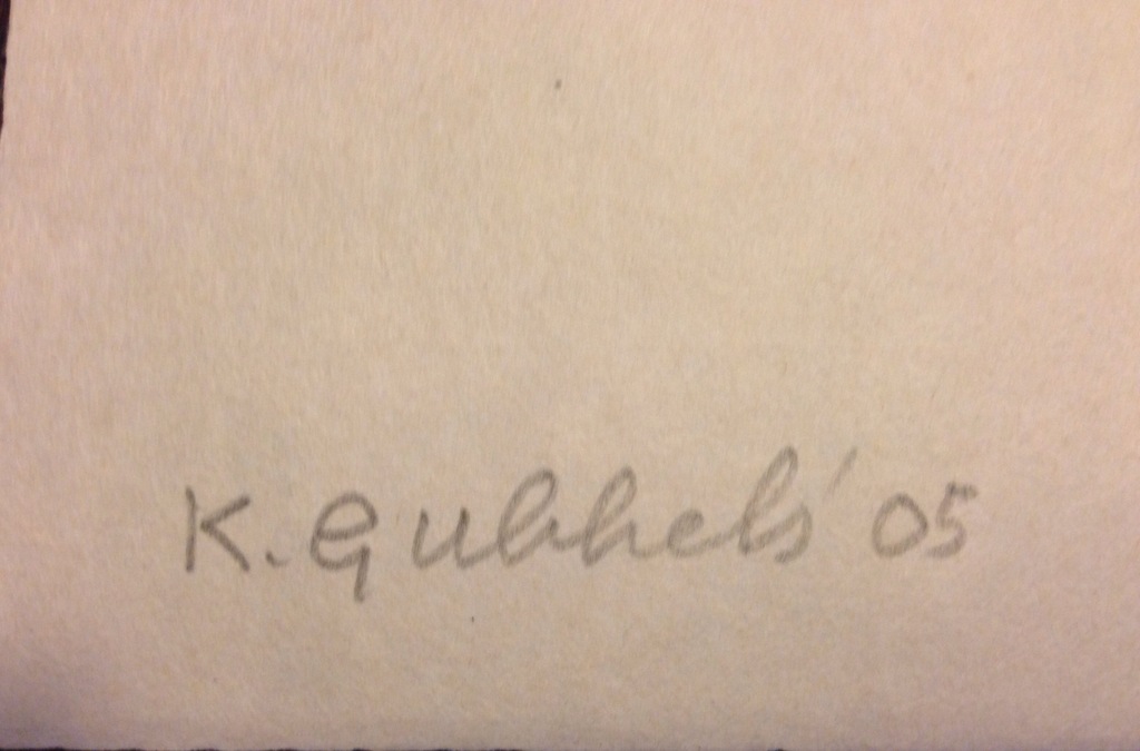 Klaas Gubbels - Zwarte ketel - houtdruk - oplage: 20 ex kopen? Bied vanaf 375!