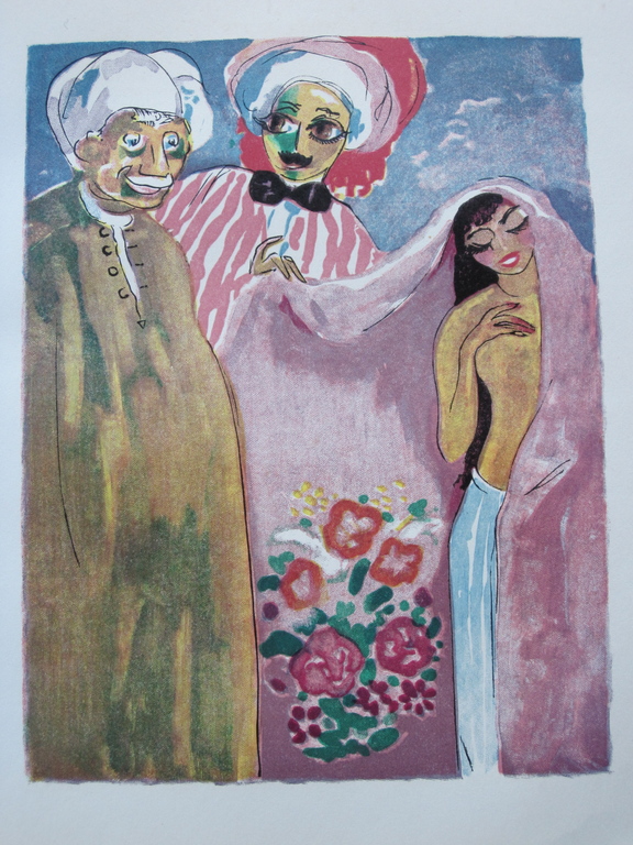Kees van Dongen, gravure naar aquarel, 1001 nacht kopen? Bied vanaf 50!