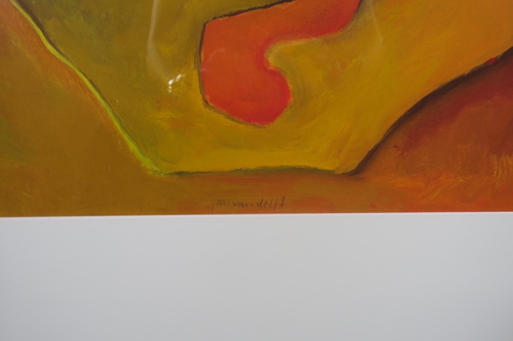 Jan van Delft: Gouache, Magnolia - Ingelijst kopen? Bied vanaf 40!