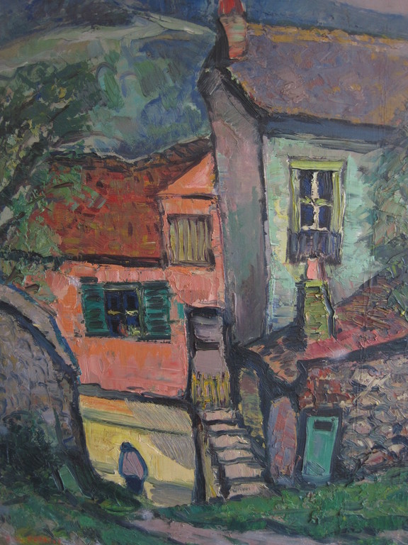 Daniel Bekking 1906-1973 expressionist leerling A.Derain olieverf  kopen? Bied vanaf 50!