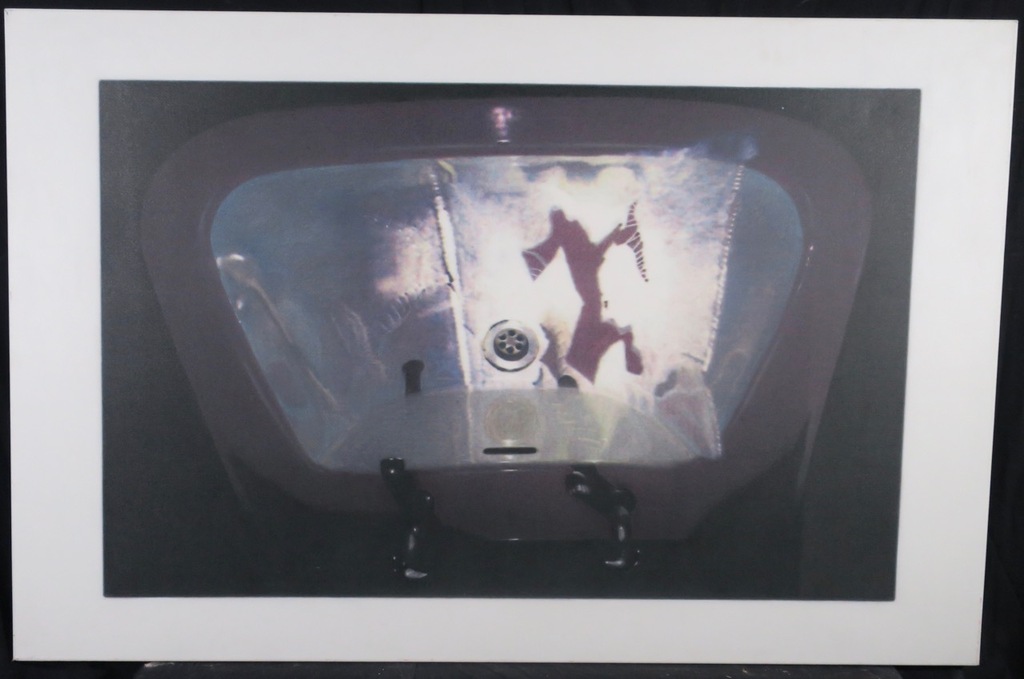 Nans Jetten: Zeefdruk op doek, Gewassen en geknipt 3 (Zeer groot) kopen? Bied vanaf 1!