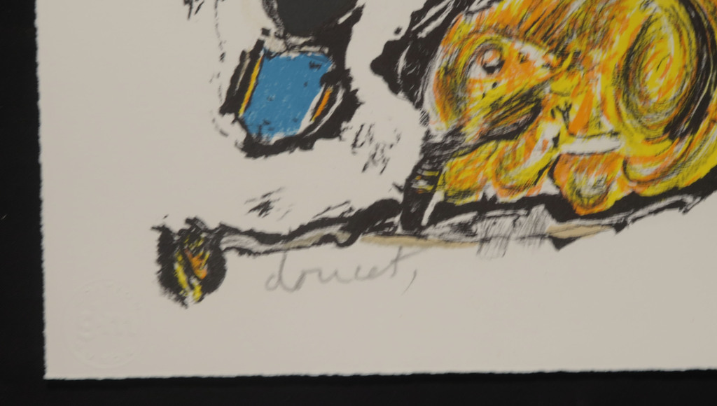 Jacques Doucet: Litho, Traces du quotidien III kopen? Bied vanaf 50!