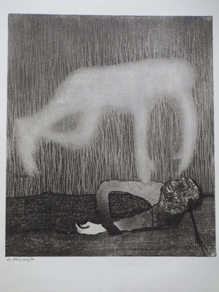 Harry van Kruiningen, The Fall of the House of Usher, Litho kopen? Bied vanaf 1!