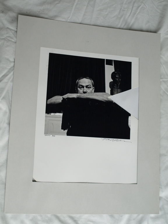 Paul Blanca : Portretfoto met inkeping - gesigneerd, oplage 5 ex.-2004 kopen? Bied vanaf 1!