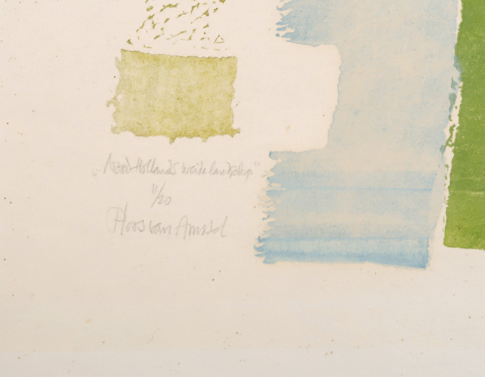 Jaap Ploos van Amstel: Lino, Noord-Hollands waterlandschap kopen? Bied vanaf 1!