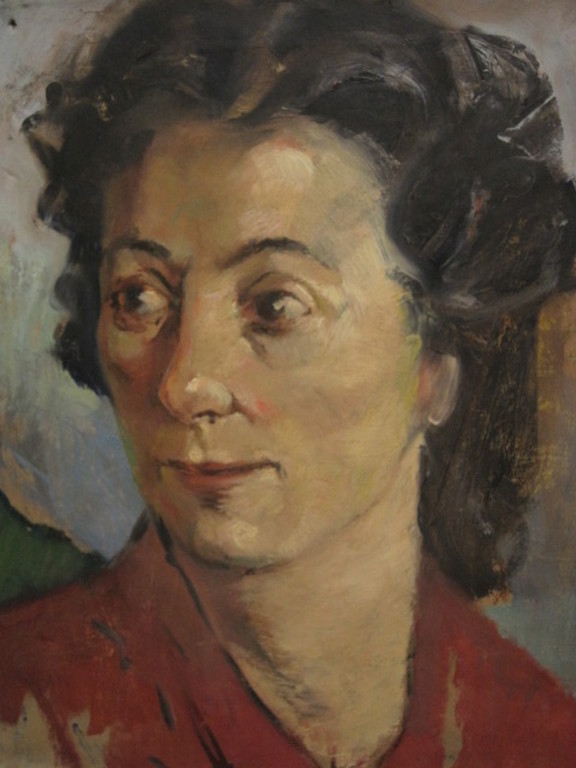 Toon Pluijmers 1910-1967 olieverf "jonge vrouw" omstreeks 1940 kopen? Bied vanaf 1!