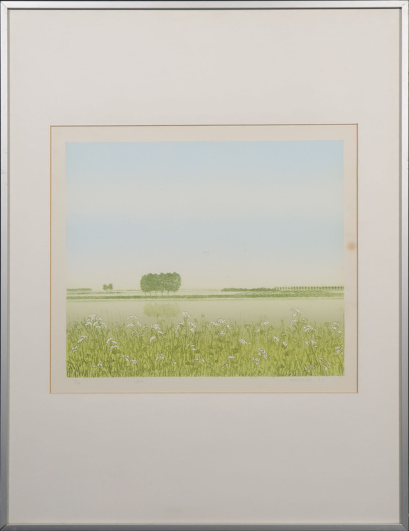 Henk Kastelijn: Ets, Juni - Ingelijst kopen? Bied vanaf 1!