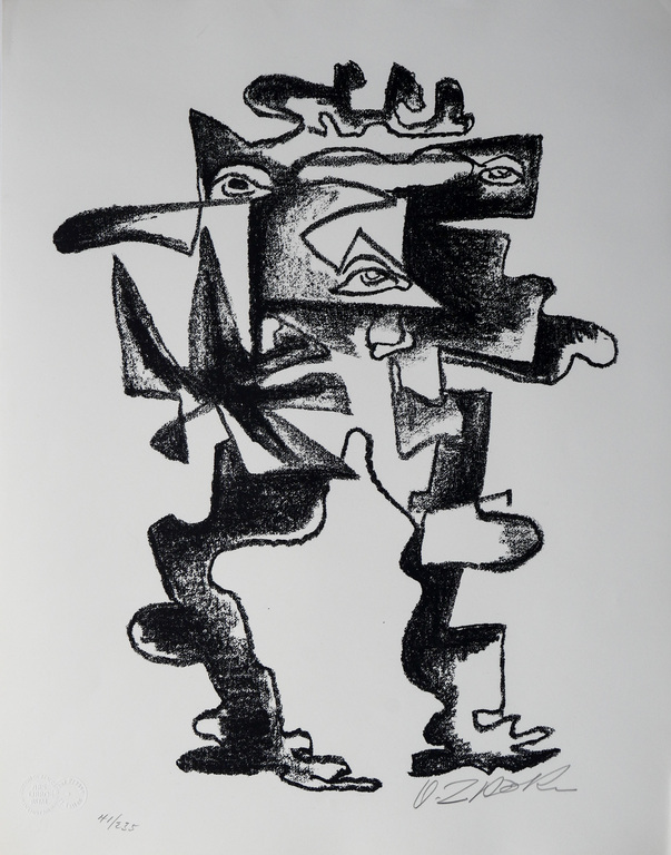 Ossip Zadkine/ Guillaume Apollinaire verkocht voor € 220!