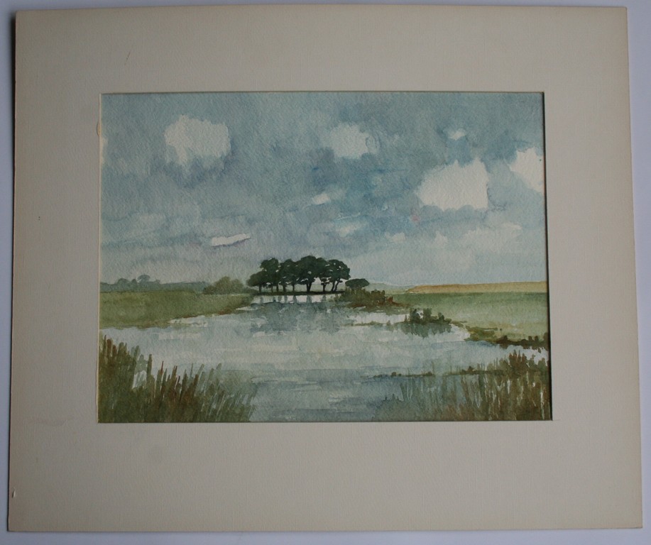 Jaap van Veen, aquarel, zonder titel kopen? Bied vanaf 20!