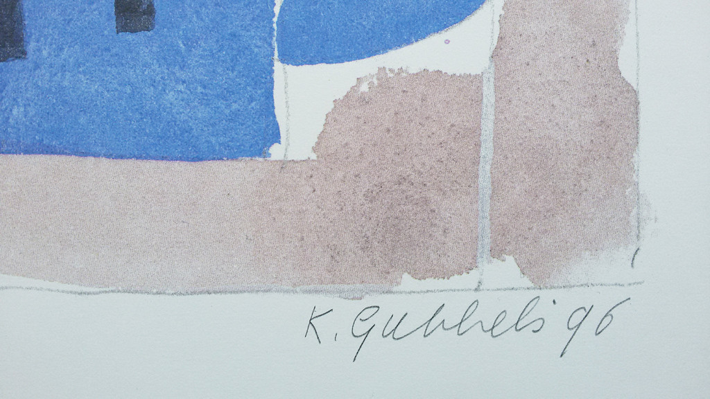 Klaas Gubbels - Stilleven met tennisbal, raster / offset-druk kopen? Bied vanaf 175!