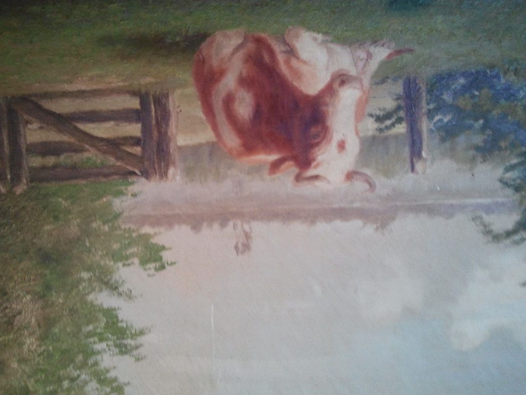 landschap met koe kopen? Bied vanaf 1!