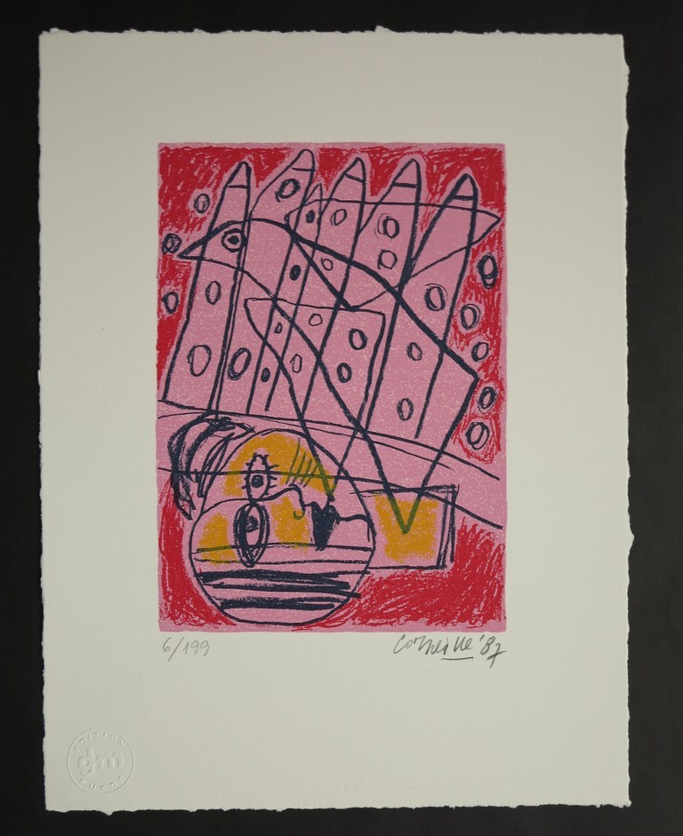 Corneille - Gesigneerde zeefdruk kopen? Bied vanaf 150!