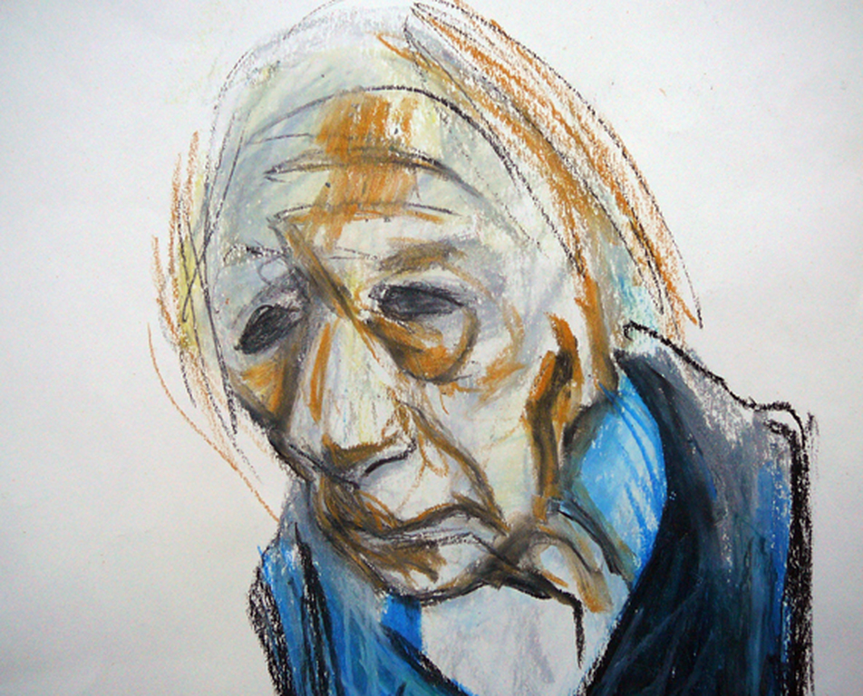 'Vergankelijkheid' -wasco-tekening 1982, gesigneerd- kopen? Bied vanaf 45!