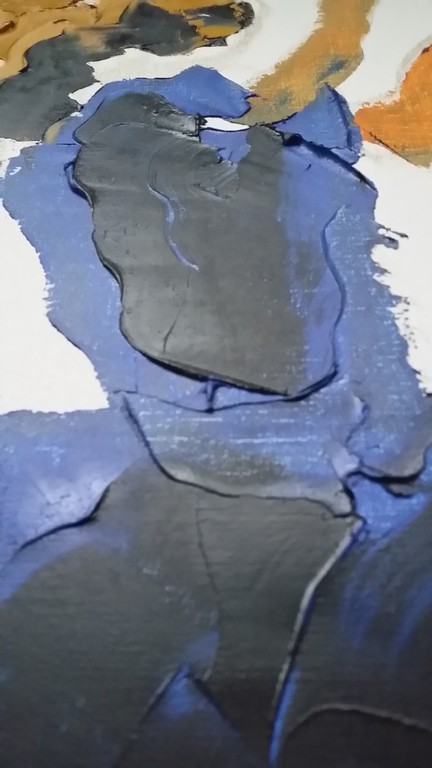 Jan Sierhuis - olieverf op doek TANGO kopen? Bied vanaf 1850!