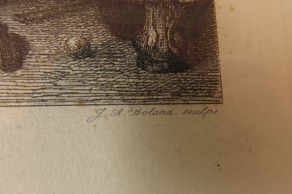 J.A Boland 1838 - 1922. Ets naar Jan Steen. kopen? Bied vanaf 10!