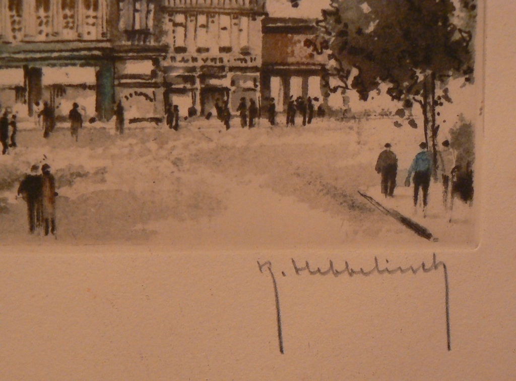 Roger Hebbelinck  -- drie etsen kopen? Bied vanaf 85!