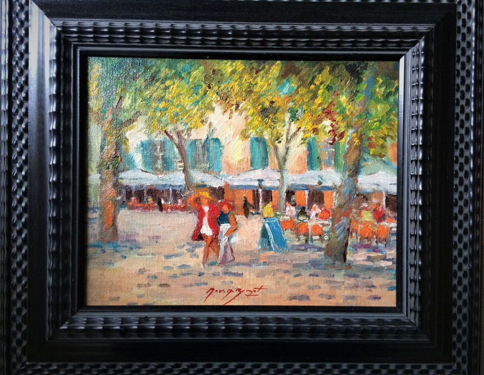 Marcel Van den Bempt - Van den Bempt m -Arto -Terras wandeling Parijs anno '60 verkocht voor € 89!