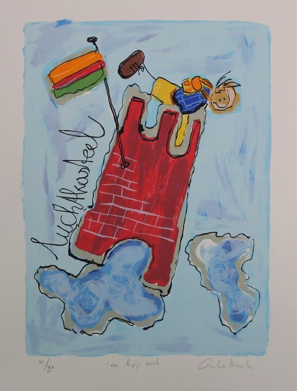 Geke uit de Bosch: Zeefdruk, Luchtkasteel (2) kopen? Bied vanaf 1!