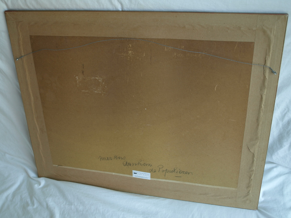 Antoon Markus : Aquarel en pastel – Populieren - gesigneerd & ingelijst – 1908 kopen? Bied vanaf 75!